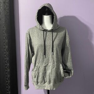 Champs Sports Gear Gray Hooded Sweatshirt Size L